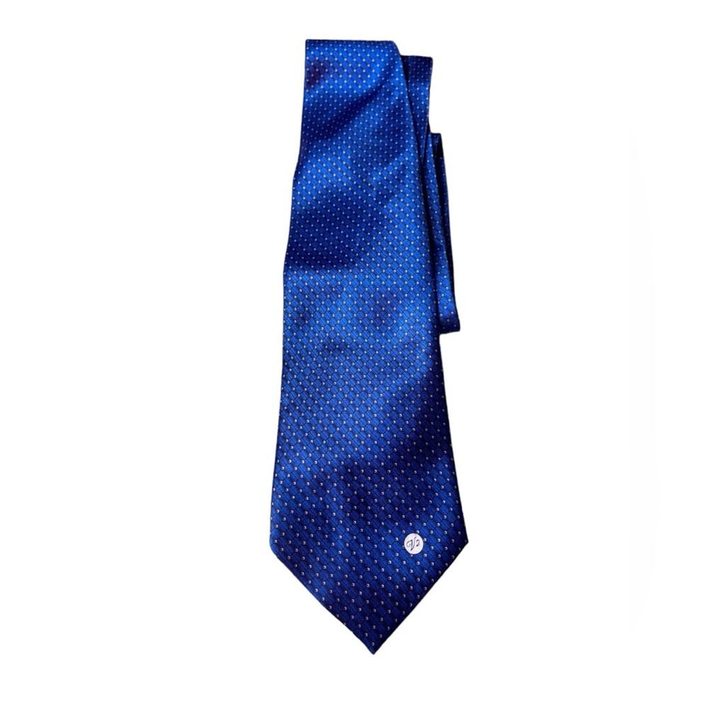 Gianni Versace Classic V2 Silk Handmade Neck Tie Blue
